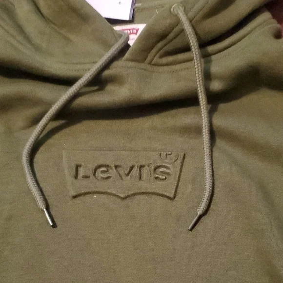 Levi's Green Men's Hoodie - Picture 3 of 5